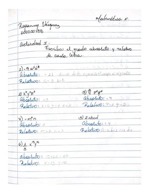 Matematica Tarea Universidad Abierta Para Adultos Matem Tica B Sica