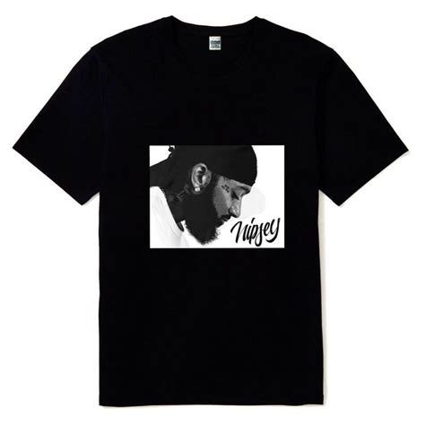 New Nipsey Hussle Rapper Hip Hop Legend Men S Black T Shirt Sizes S M L Xl 2xl Gildan Basictee