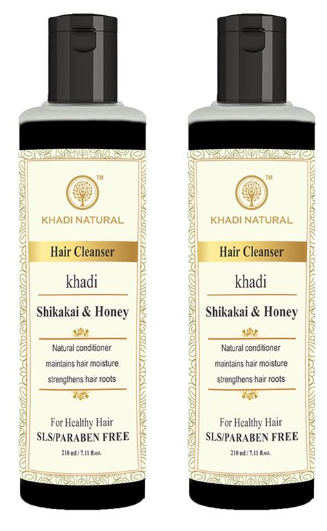 Buy Khadi Natural Herbal Ayurvedic Shikakai Honey Hair Cleanser SLS And