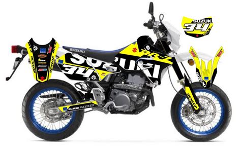 Grafikkit Suzuki DRZ 400 Factory 3 Kitdeco Moto Fr