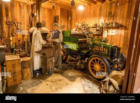 Milestones Living History Museum Stock Photo Alamy