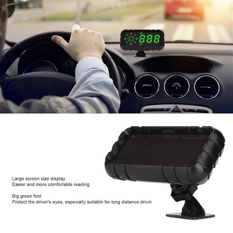 Pantalla Frontal Universal Hud Veloc Metro Gps Digital Para Coche