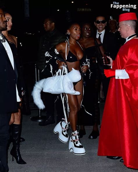 Janelle Monaes Dress Transformation On The 2023 Met Gala Red Carpet