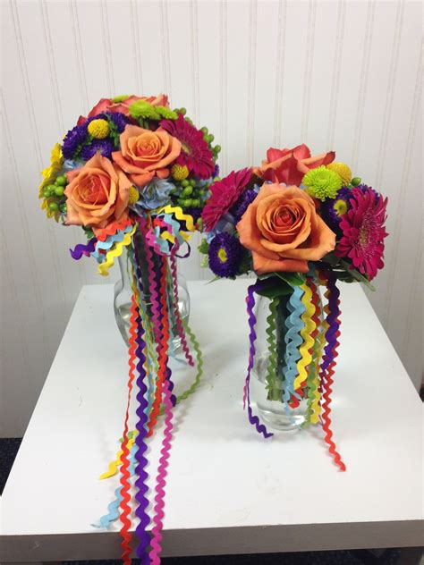 Mexican Fiesta Theme Wedding Bridal Bouquets Mexican Party Theme