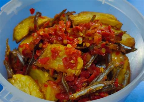 Resep Balado Teri Kentang Oleh Evni Yusvita Cookpad