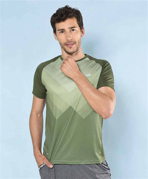 Polera Deportiva Manga Corta Cuello Redondo Tricot