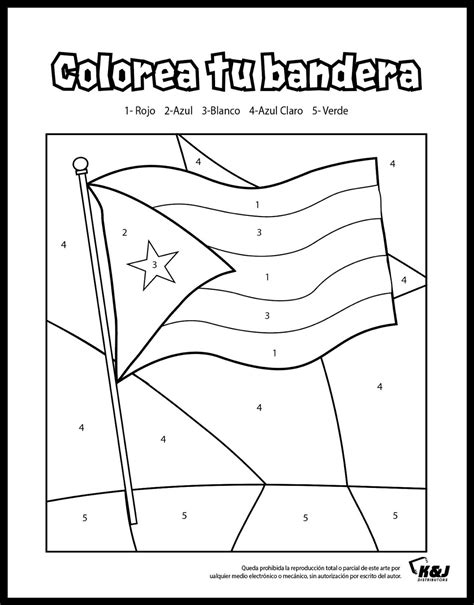 Agujas Del Reloj Instante Lámpara Bandera Para Colorear De Puerto Rico
