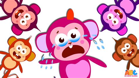 Five Little Monkeys - Crazy Little Monkeys - Season 1 - HooplaKidz Plus - Fun and Educational Videos