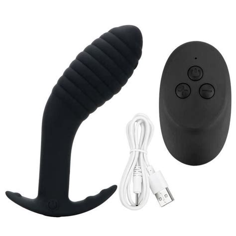 Plug Vibromasseur Anal Vitesses Pour Femme Et Homme Masturbateur