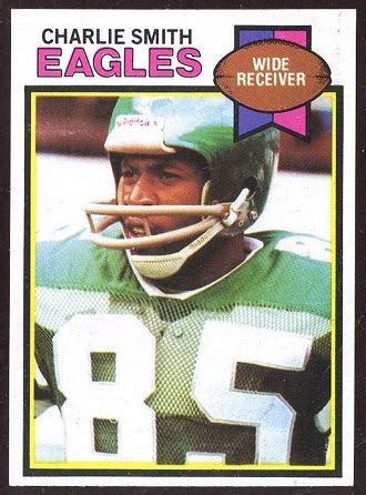 Topps Football Card Charlie Smith