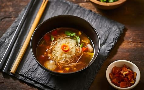 Premium Photo Capture The Essence Of Birds Nest Soup In A