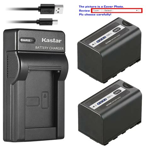 Kastar Battery Slim Usb Charger For Ag Vbr Ag Brd P Panasonic Hc