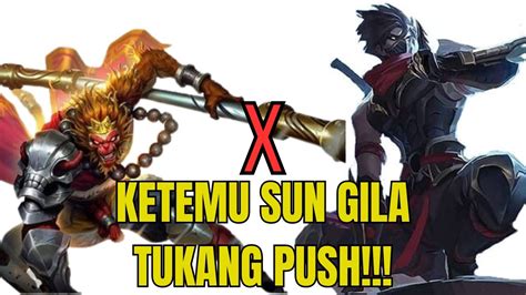 Lagi Push Rank Solo Pake Hayabusa Tumben Dapat Team Begini Mantap