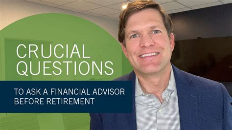 Crucial Questions To Ask A Financial Advisor Before Retirement YouTube