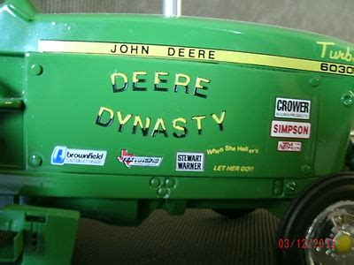 John Deere 6030 Custom Pulling Tractor DEERE DYNASTY 1:16 Scale SHARP PULLER | #423804412