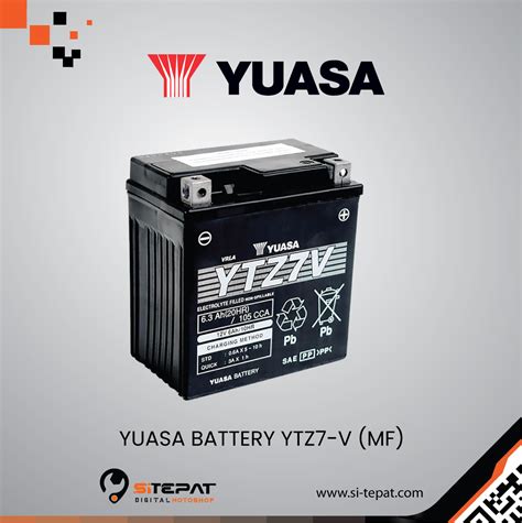 YUASA BATTERY YTZ7 V MF Si Tepat