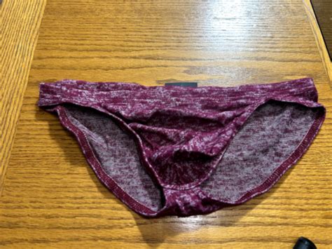 N N Red Distressed Bikini Brief Size L Ebay