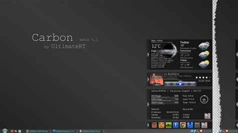 carbon theme  ultimatert  deviantart
