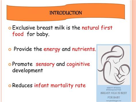 Exclusive Breastfeeding Pptx