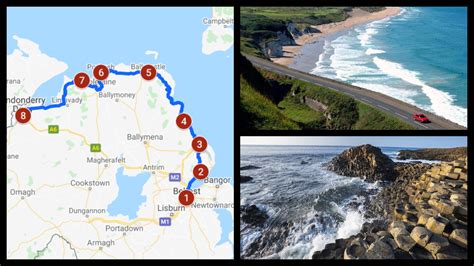 Causeway Coastal Route Map