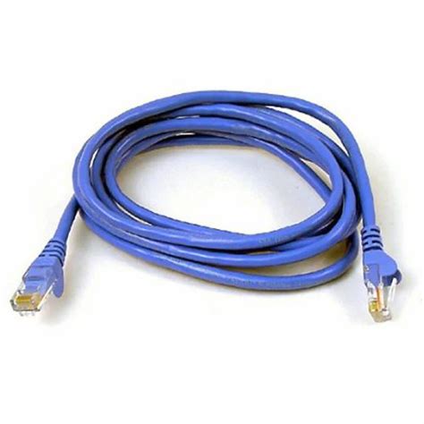 Cat 5 Patch Cord Cable-1 Meter at Rs 25/piece | कैट 5 केबल - Goyal ...