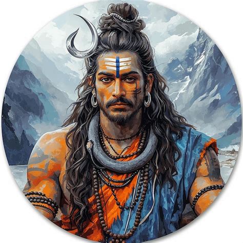 Premium Photo Lord Shiva Sticker