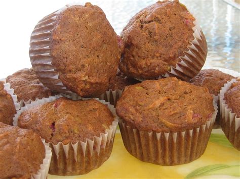 Muffins Aux Pommes Et Aux Canneberges Bedon Gourmand