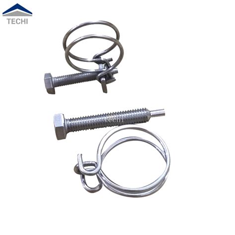 Stainless Steel Double Wire Clamp Mm Top Quality Hydraulic