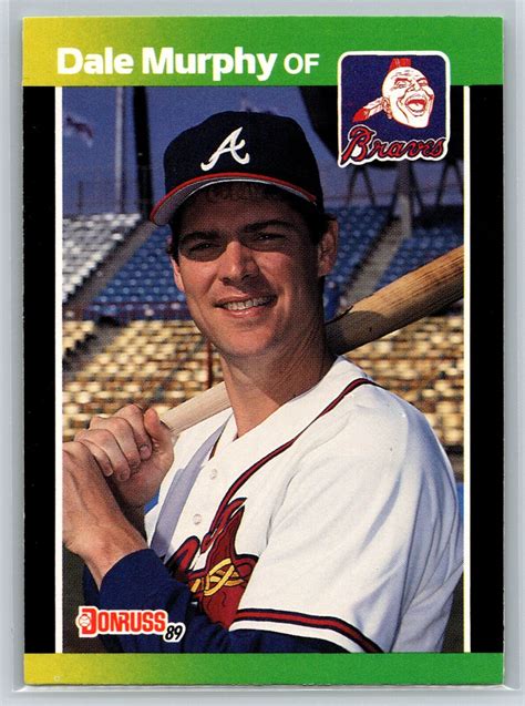 1989 Donruss Baseballs Best 29 Dale Murphy Atl Braves Set Break Ebay