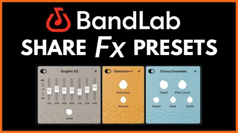 Best Bandlab Preset For Beginners Edition Youtube