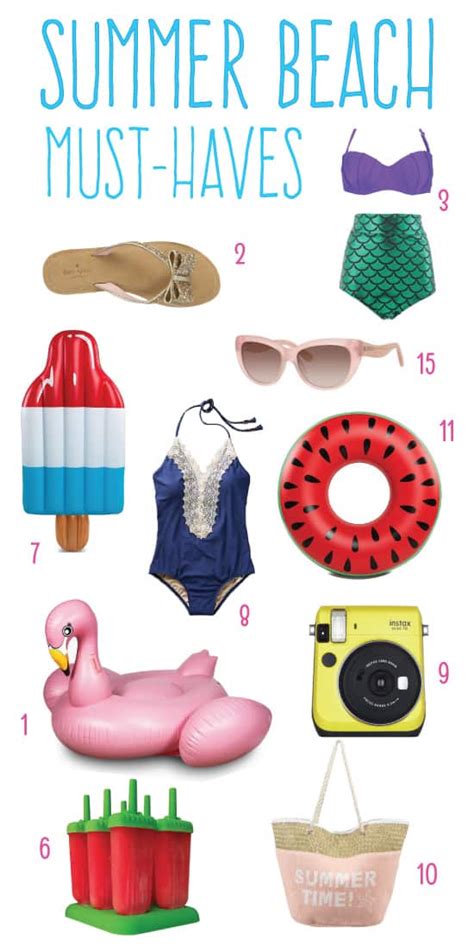 15 Summer Must Have Beach Essentials