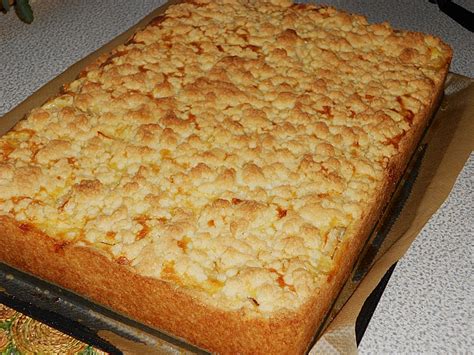 Rahm Apfelkuchen Mit Butterstreuseln Rezept Mit Bild Chefkoch De