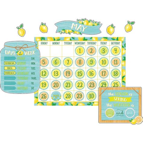 Lemon Zest Lemonade Stand Bulletin Board Set By Teacher Created Resources