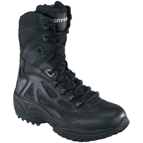 Composite Toe Converse Stealth S.W.A.T. Boots, Black - 495429, Combat ...