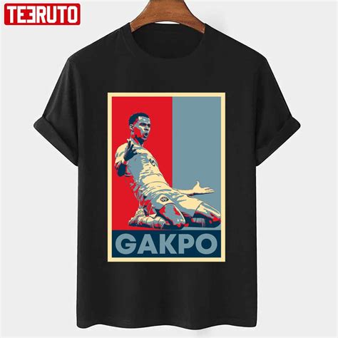 Hope Cody Gakpo Celebration Unisex T Shirt Teeruto