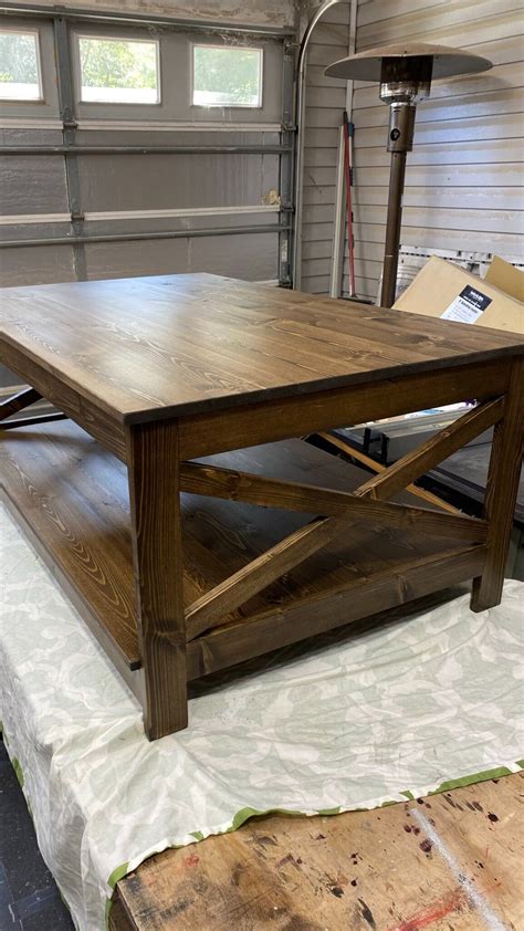 Diy Farmhouse Coffee Table With Step By Step Build Plans — 731 Woodworks