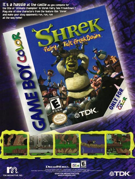 Shrek Fairy Tale Freakdown Official Promotional Image Mobygames