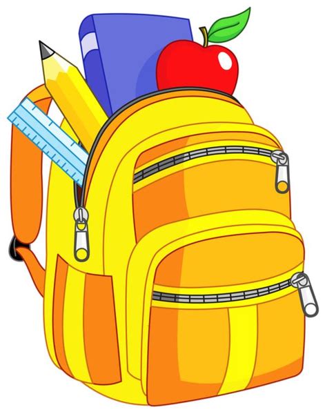 Clipart Of Bookbag Free Images At Vector Clip Art Online