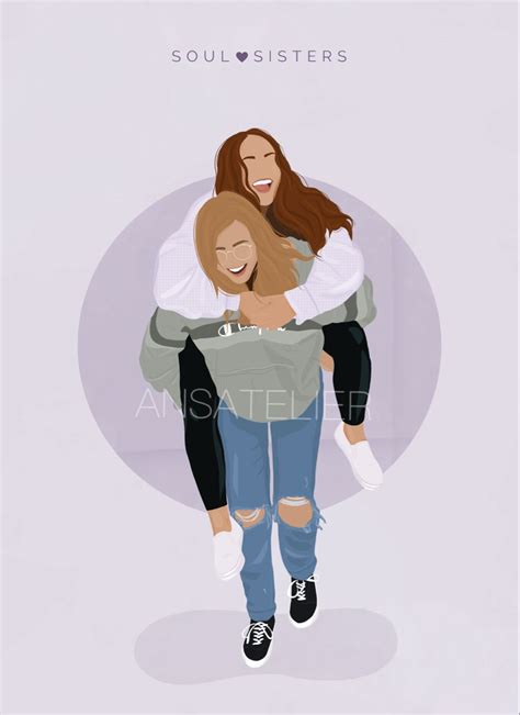 Friends Illustration Illustrations Digital Illustration Cartoon Girl