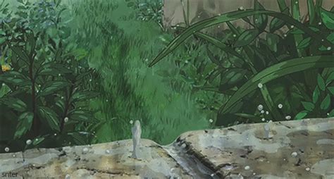 Studio Ghibli Gifs Anime Scenery Aesthetic Anime Anime Background