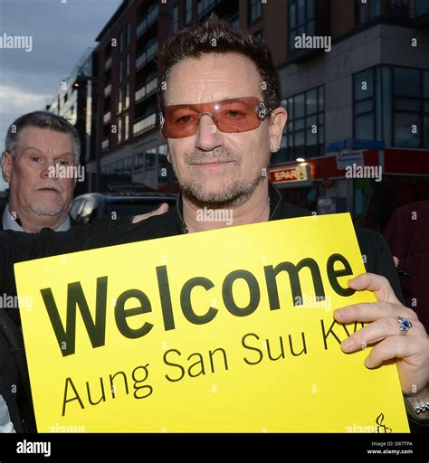 Bono Celebrities Attend The Aung San Suu Kyi Afterparty At Harry