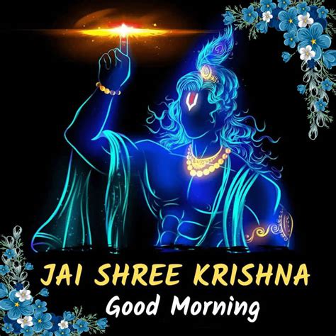 35 Beautiful Good Morning Blessings From Krishna Ji Good Morning Images