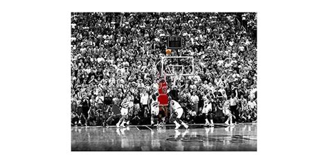 Michael Jordan Last Shot Poster