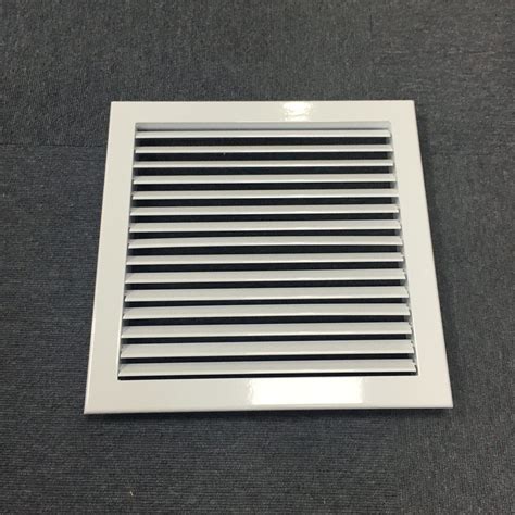 Powder Coating Fixed Core Aluminum Return Air Grille For Ventilation Use China Return Louver