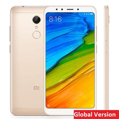 Смартфон Xiaomi Redmi 5 Plus 32Gb (Global Version) Золотой — Shop-kit