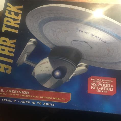 1 1000 Star Trek Uss Excelsior Starship 0849398002162 Sealed U Ebay