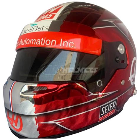 ROMAIN GROSJEAN 2018 FRENCH GP F1 REPLICA HELMET FULL SIZE | CM Helmets