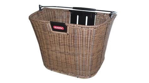 Klickfix Panier vélo en fibre tressé synthétique style rotin