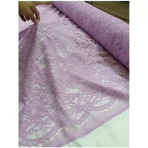 Jual Kain Brokat Meteran Bahan Brokat Gliter Meteran Kain Textile Harga