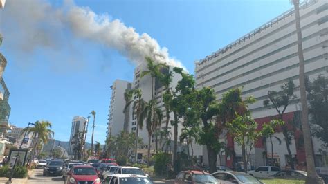 Se Registra Incendio En Hotel Emporio De Acapulco Guerrero